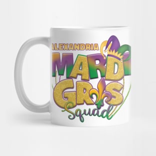 Alexandria Mardi Gras Mug